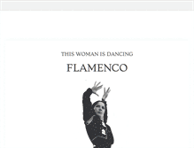 Tablet Screenshot of flamenconotflamingo.com